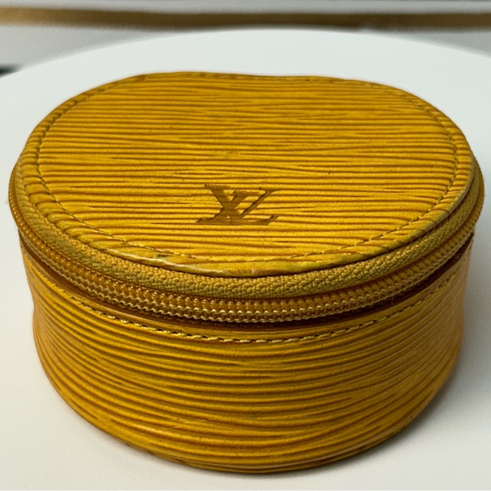 LOUIS VUITTON Epi Ecrin Bijoux Leather Jewelry Travel Case ππ - Picture 15 of 17